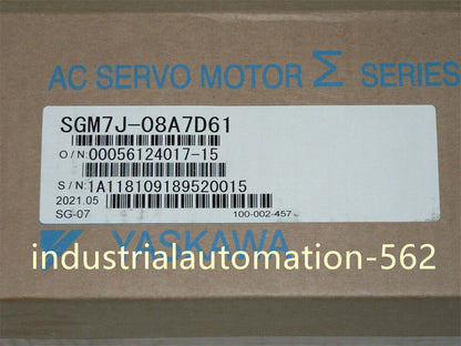 new Yaskawa SGM7J-08A7D61 AC Servo Motor 1PCS#HL - YASKAWA