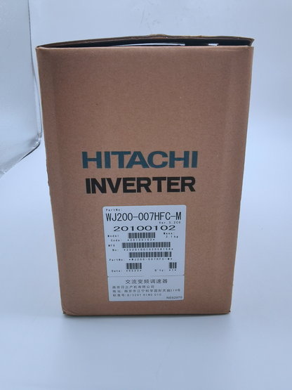 new 1PCS HITACHI frequency converter WJ200-007HFC-M SJ200 0.75KW 380V - HITACHI