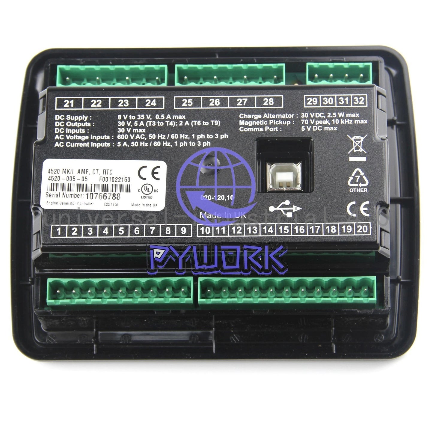 DSE4520 Genset Control Panel Generator Controller DSE4520MKII For Deep Sea