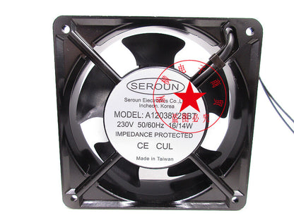 SEROUN A12038V2SBT 230V 16W 14W 12038 12CM cooling fan