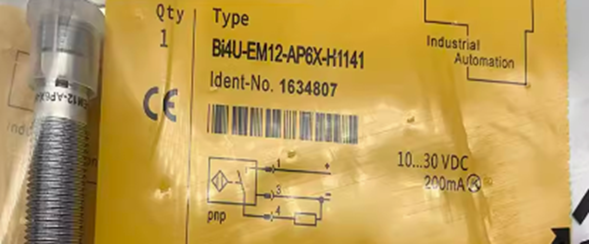 TURCK Proximity Sensor Switch BI4U-EM12-AP6X-H1141 - TURCK