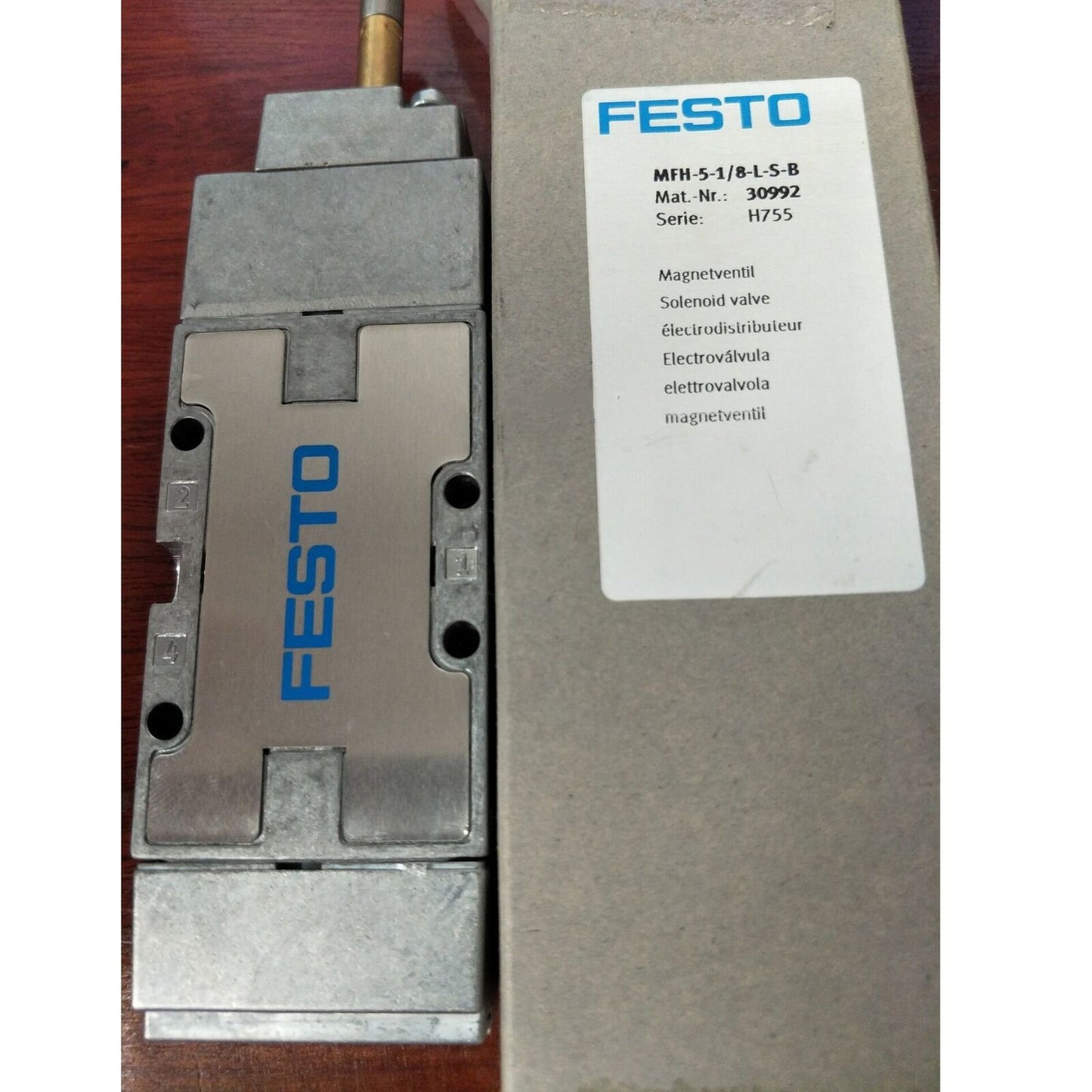 FESTO MFH-5 1/8 valve - FESTO