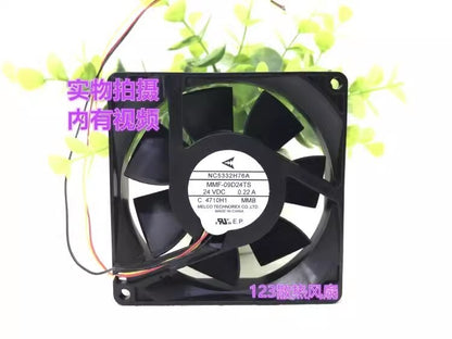 Mitsubishi NC5332H76A MMF-09D24TS DC24V 0.22A 3-Pin Silent Cooling Fan