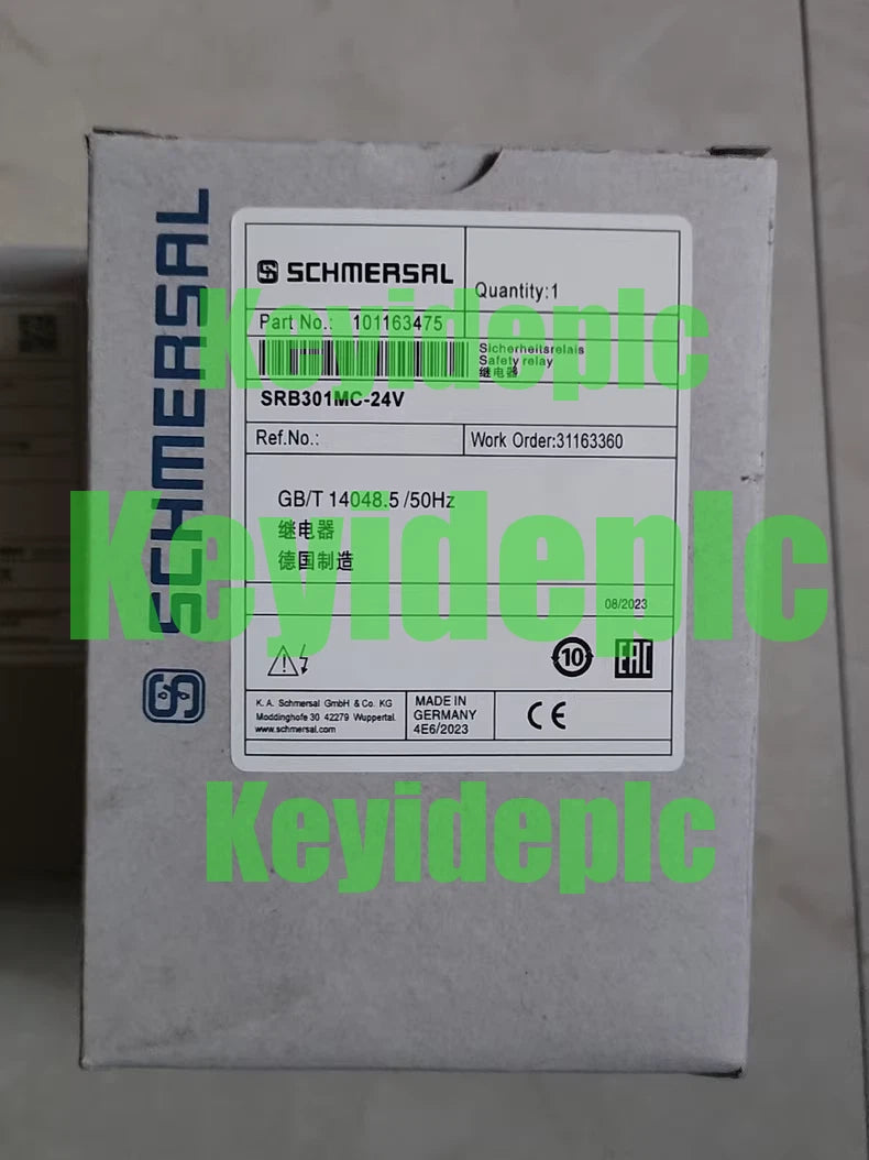 1PCS Schmersal Safety Relay SRB301MC-24V SRB 301MC-24V #ke