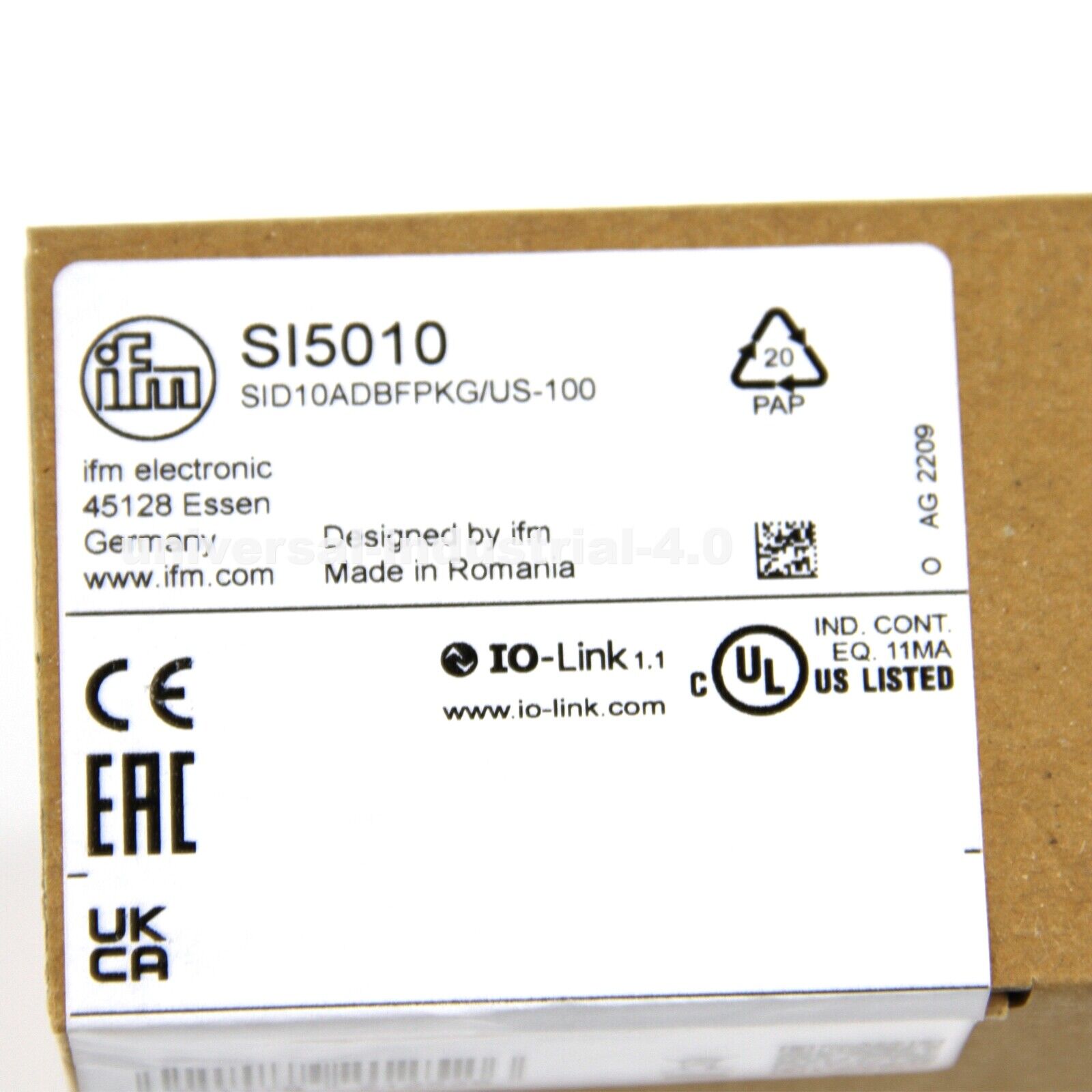 New IFM SI5010 Flow Monitor | High-Precision Flow Measurement | SI5010 Flow Meter | IFM Monitoring System | Flow Rate Measurement | Flow Monitoring Device - IFM