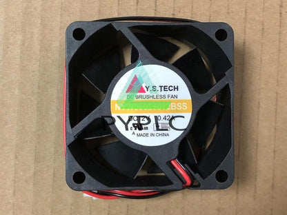 For Y.S.TECH 6025 NYW06025012BSS DC12V 0.42A 6CM 2pin cooling fan~