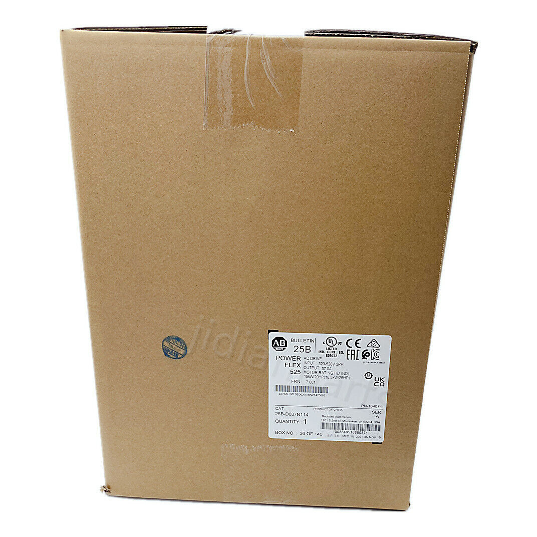 25B-D037N114 PowerFlex 525 18.5kW 25Hp AC Drive New Sealed - ABB
