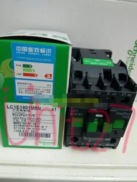 1PC Schneider LC1E1801M5N LC1-E1801M5N AC220V Contactor free shipping