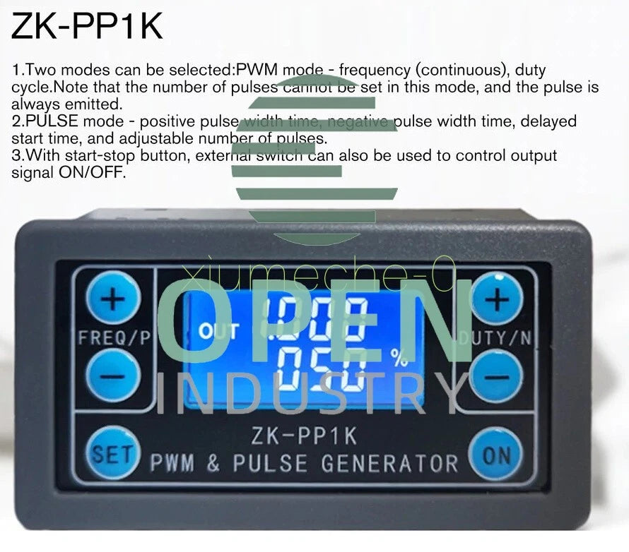 Dual Mode PWM Generator Pulse Generator Frequency Duty Cycle Adjustable Module M