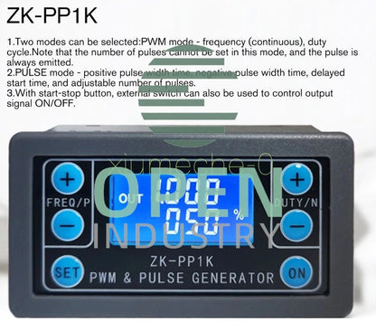 Dual Mode PWM Generator Pulse Generator Frequency Duty Cycle Adjustable Module M
