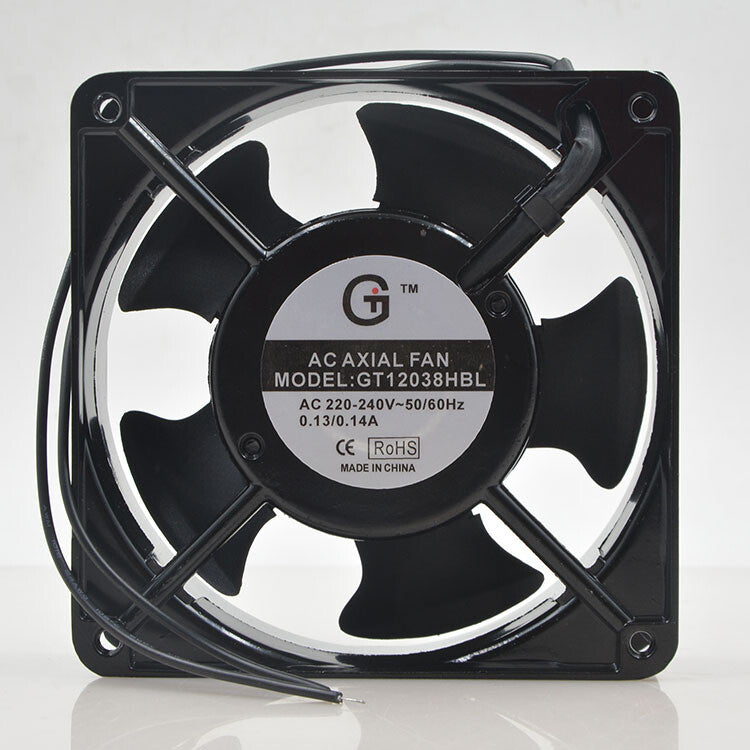 1pcs  GT GT12038HBL 12cm 220v 0.14A 12038 cabinet axial fan