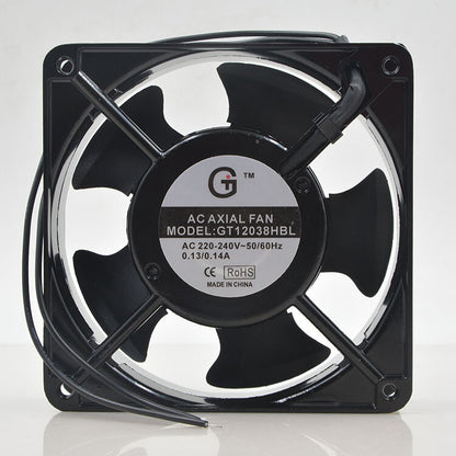 1pcs  GT GT12038HBL 12cm 220v 0.14A 12038 cabinet axial fan