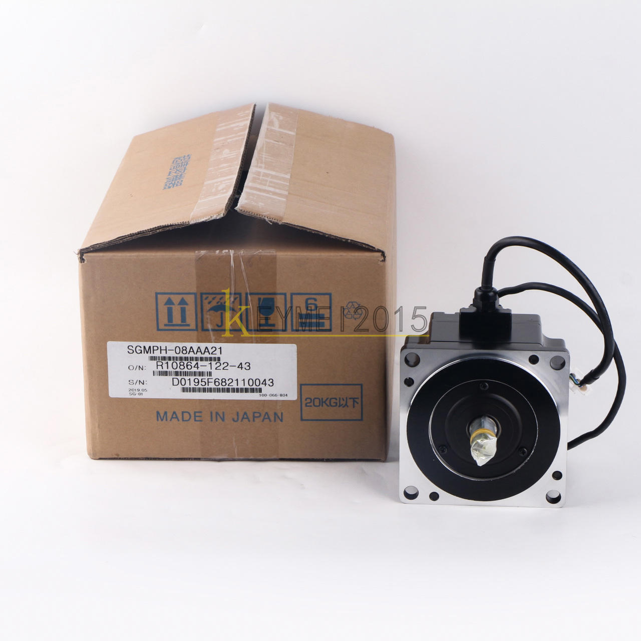 ONE  YASKAWA AC SERVO MOTOR SGMPH-08AAA21 SGMPH08AAA21