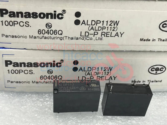 Panasonic ALDP112 ALDP112W 12VDC 5A 4Pins SPST-NO Electromechanical Relay 10PCS