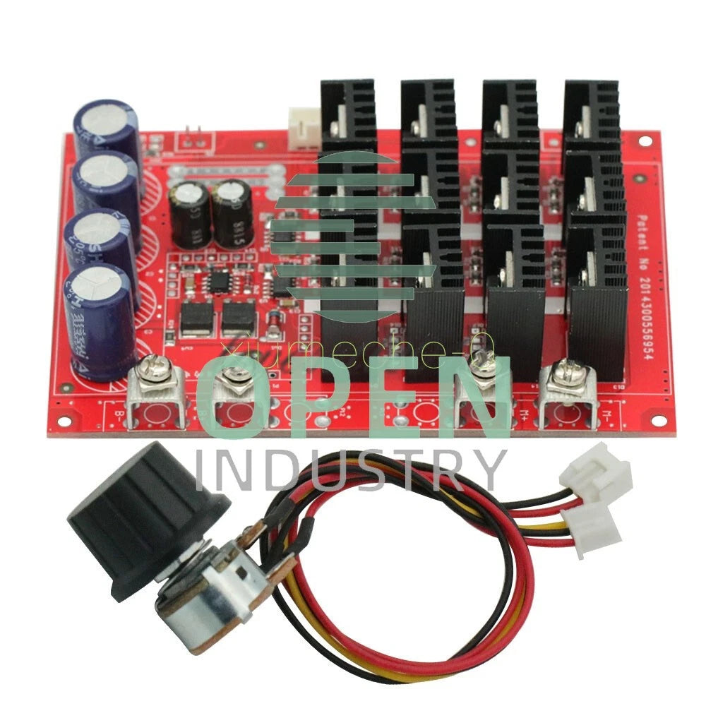 DC 10-50V 60A Motor Speed Control PWM HHO RC Controller 12V 24V 48V 3000W
