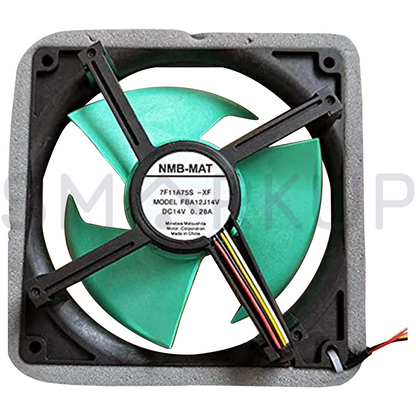 new  In Box NMB-MAT FBA12J14V Refrigerator Cooling Fan DC 14V 0.28A