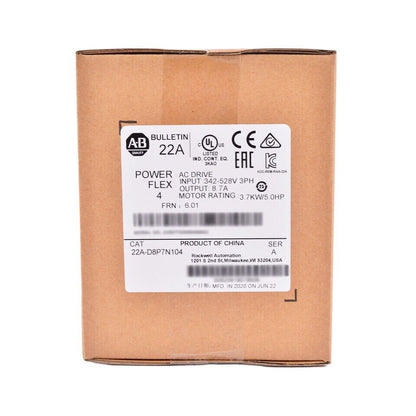 Allen-Bradley PowerFlex 4 AC Drive 3.7 kW 5 Hp - ALLEN-BRADLEY