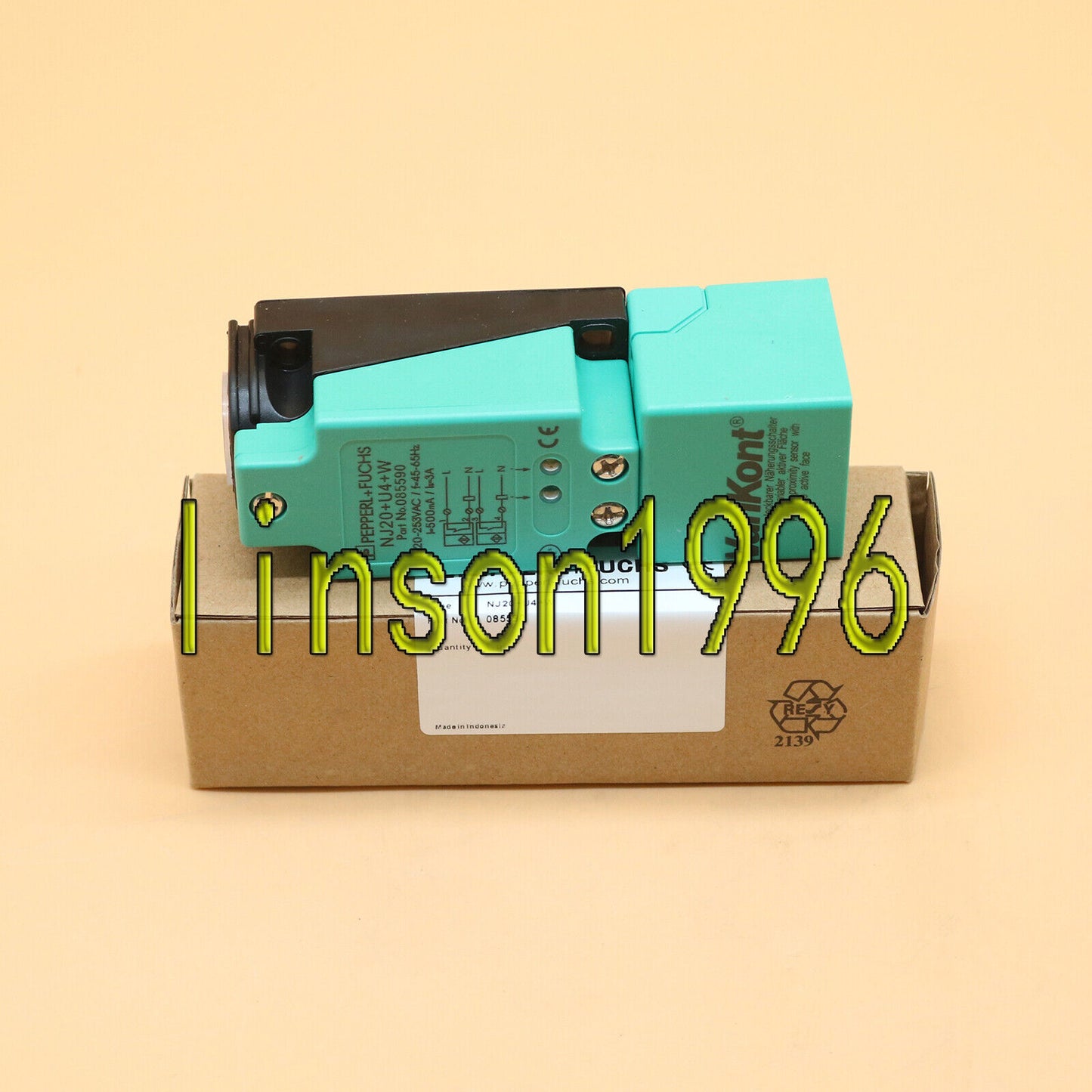 1PC For Pepperl+Fuchs NJ20+U4+W Proximity Sensor in Box Fast Delivery - PEPPERL+FUCHS