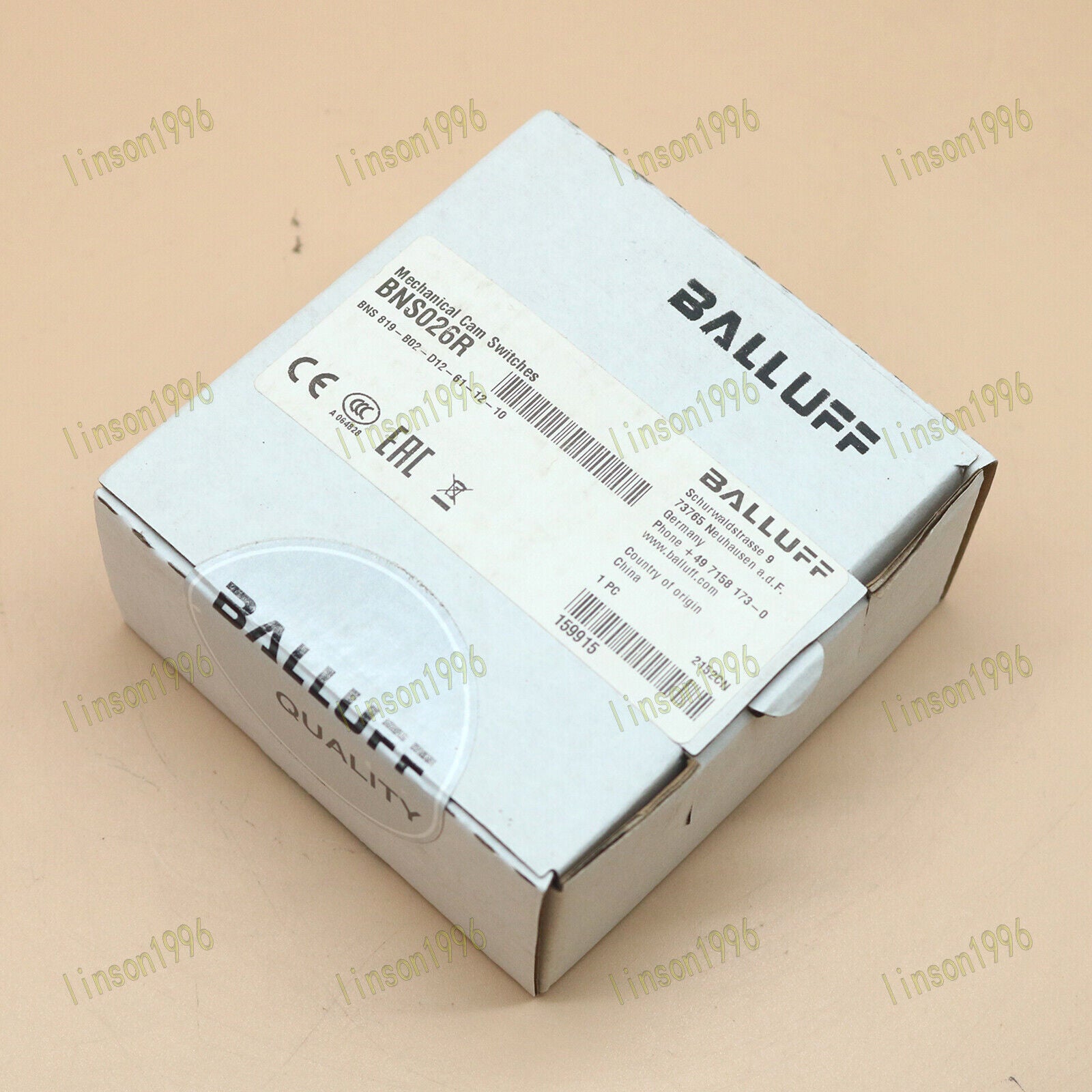 1PC BALLUFF LIMIT SWITCH BNS 819-B02-D12-61-12-10 FAST SHIP - BALLUFF