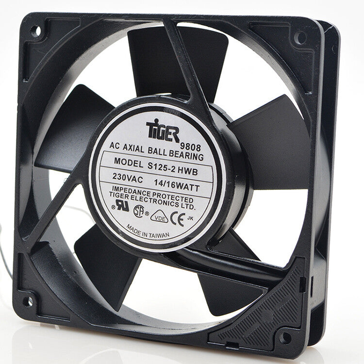 1pcs S125-2 HWB 230V 14/16WATT 12025 power supply fan cooling fan