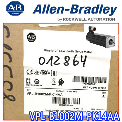 Allen Bradley VPL-B1002M-PK14AA 480V AC Kinetix VP Servo Motors - ALLEN BRADLEY