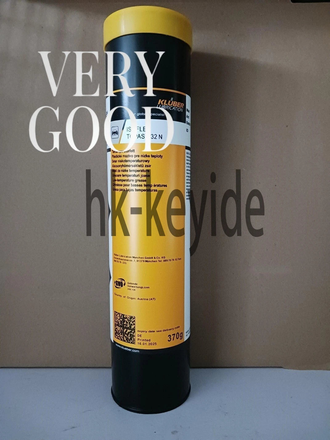 1PCS KLUBER Lubrication ISOFLEX TOPAS L 32 N Grease 370g (13 OZ) L32N