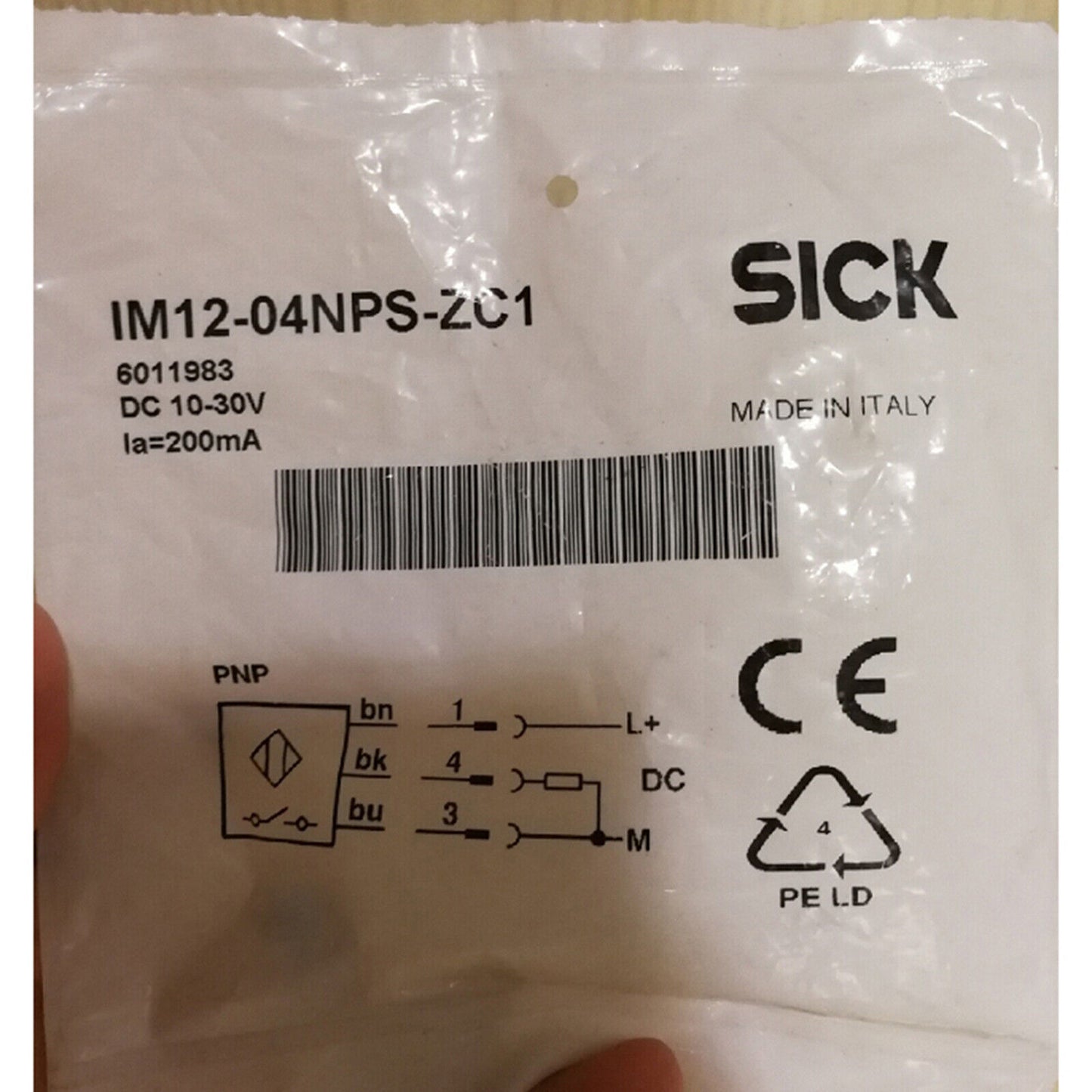 1PC Proximity Switch IM12-04NPS-ZC1 - SICK