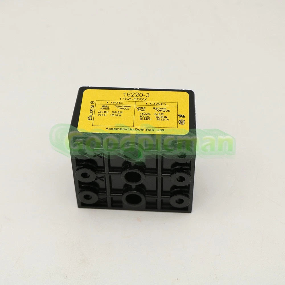 1PC Power Distribution Block 3 Pole 175A 600V 16220-3