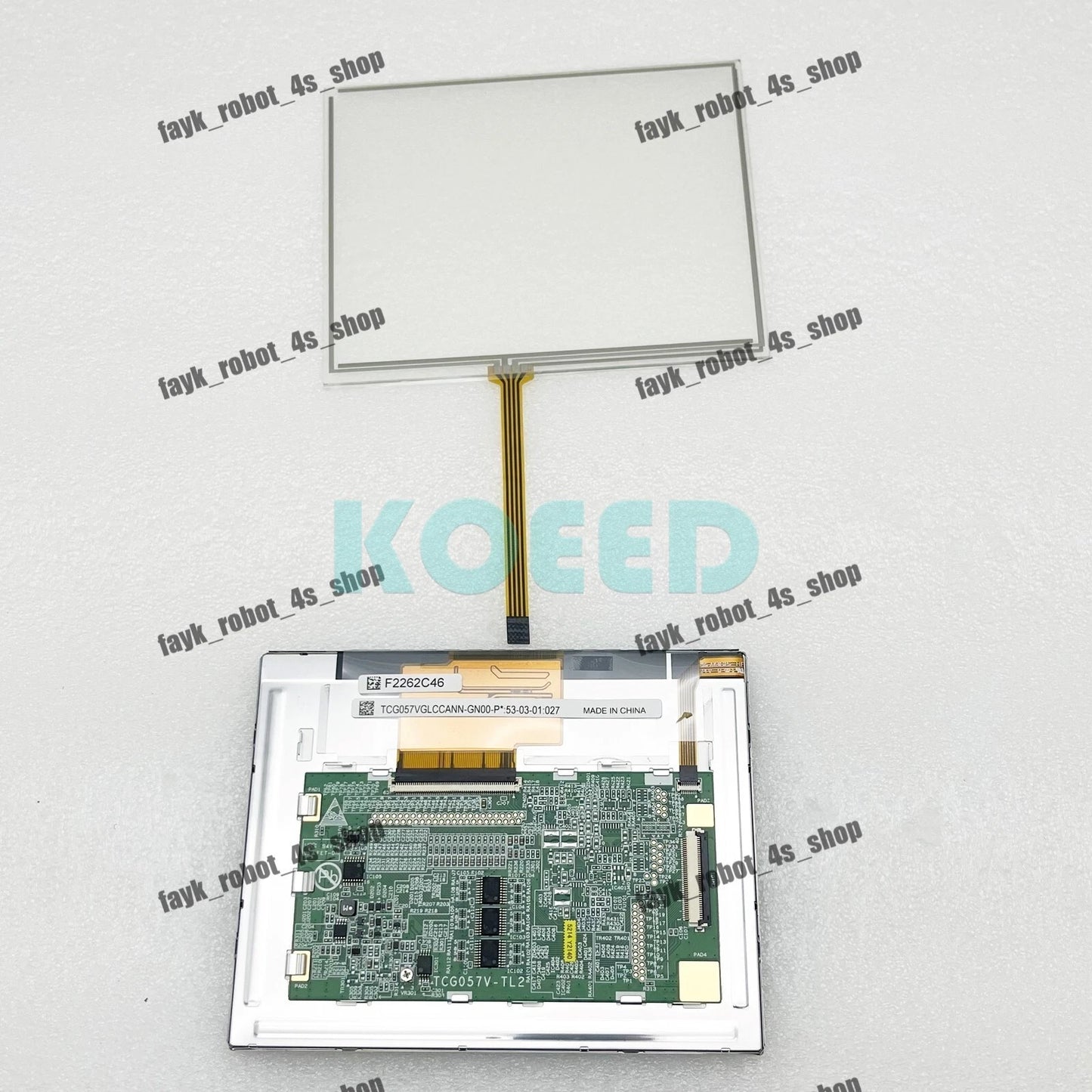 F Yaskawa DX100 JZRCR-YPP01-1 Motoman pendant pad touch panel+LCD display screen