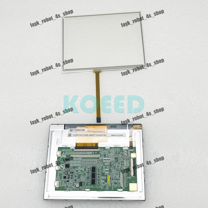 F Yaskawa DX100 JZRCR-YPP01-1 Motoman pendant pad touch panel+LCD display screen