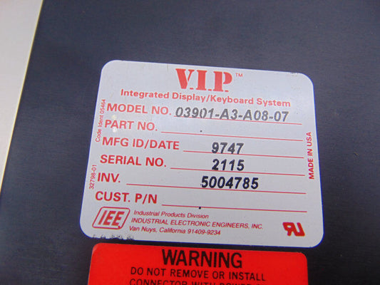 IEE 03901-A3-A08-07 HMI - IEE