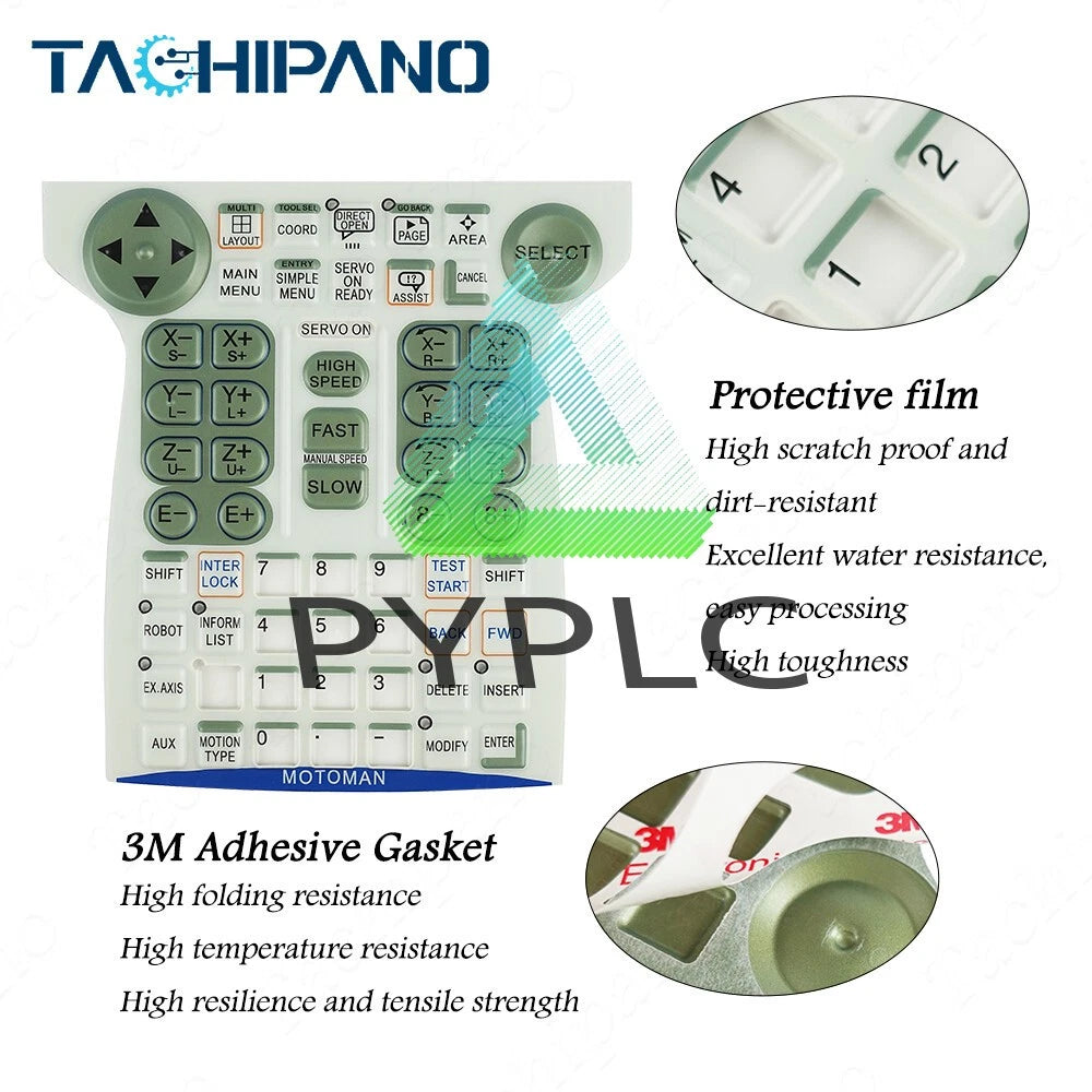 Plastic Case for Yaskawa DX100 JZRCR-YPP01-1 Touch Screen + Overlay + Display