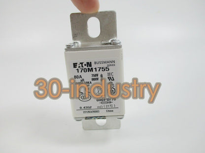 2-Pack Bussmann Fuse 170M1755 80A 750V - BUSSMANN