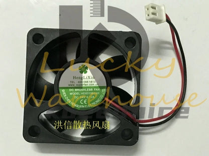 1pcs HengLiXin HD5015B24H DC24V 0.12A 5cm 50*15MM 2-wire inverter fan