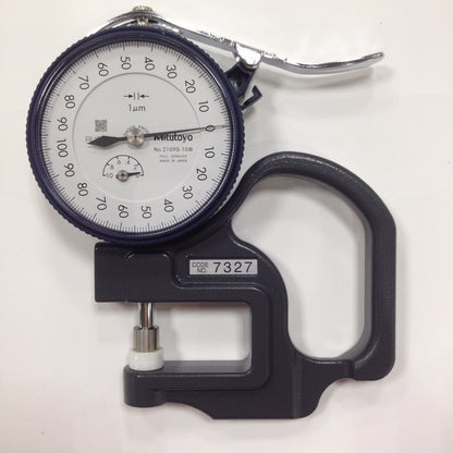 new 1 PCS Mitutoyo 7327A Dial Thickness Gage 0-10*0.001mm old model 7327