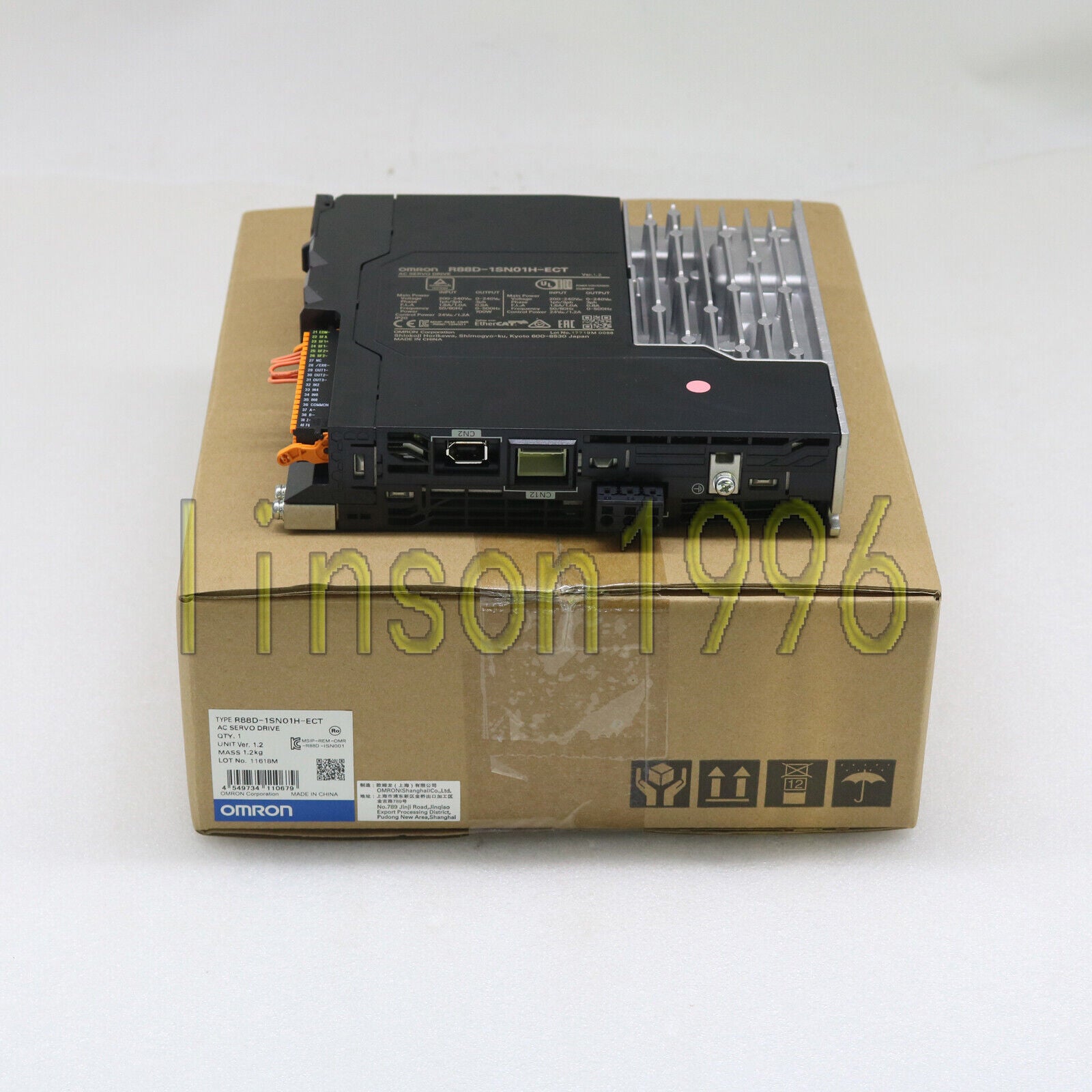 Omron R88D-1SN01H-ECT Fast Ship - OMRON