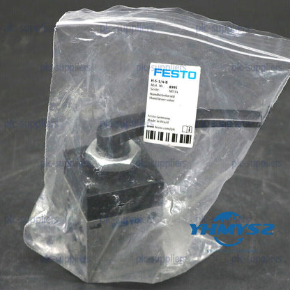 New 1PC Festo Hand Lever Valve H-5-1/4-B 8995 Stock - FESTO