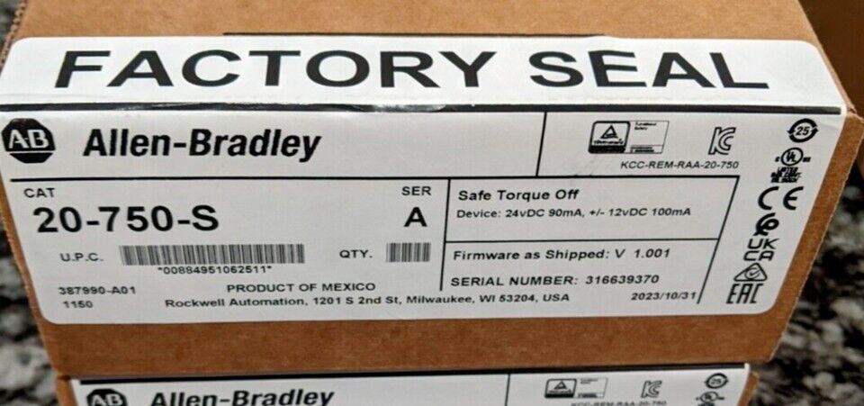 Allen-Bradley PowerFlex 750 Module 20750S - ALLEN-BRADLEY