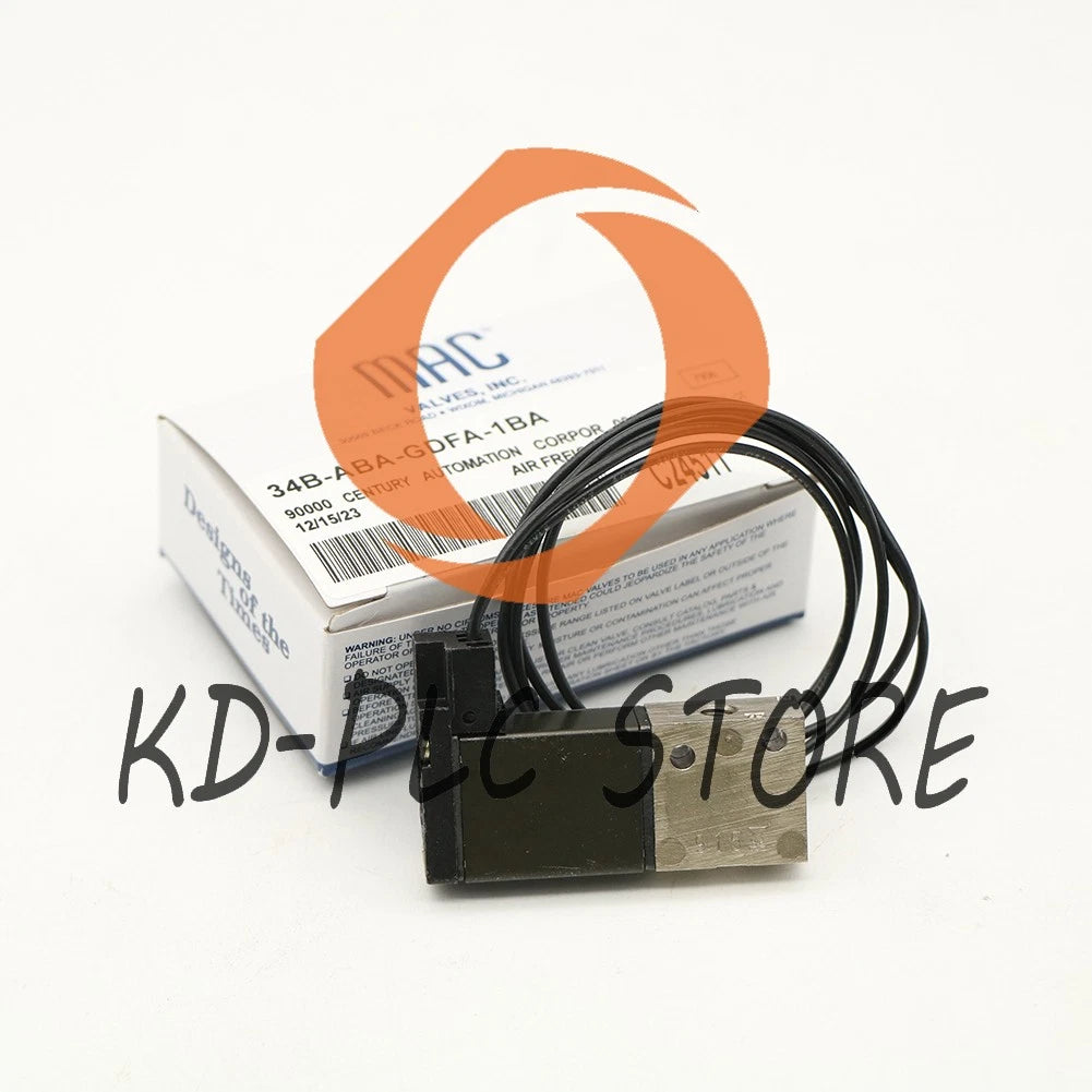 MAC 34B-ABA-GDFA-1BA Solenoid Valve 24VDC 1pcs