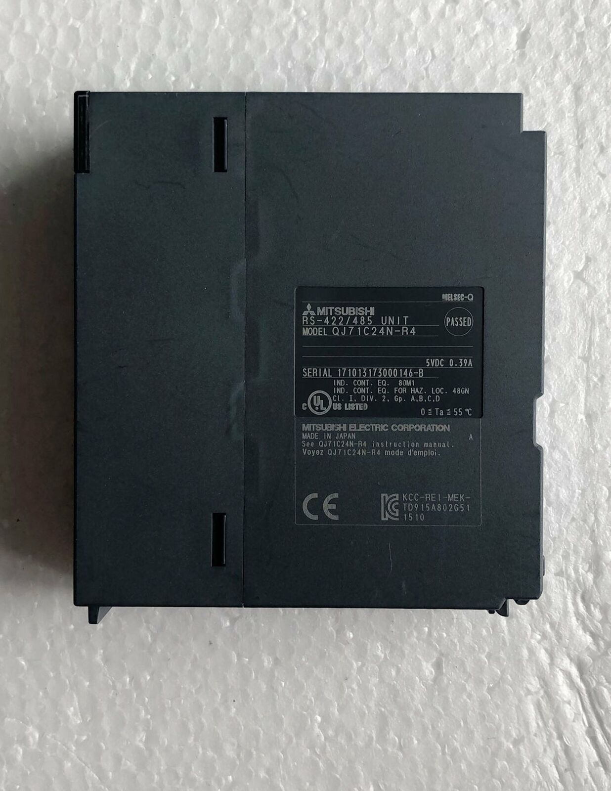 used Mitsubishi QJ71C24N-R4 PLC Module - Tested Good Condition - MITSUBISHI