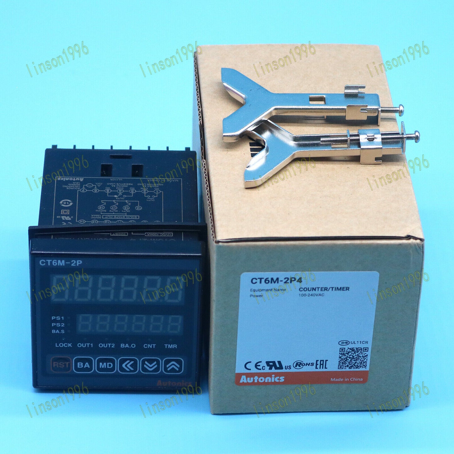 Autonics CT6M-2P4 Counter in Box - AUTONICS