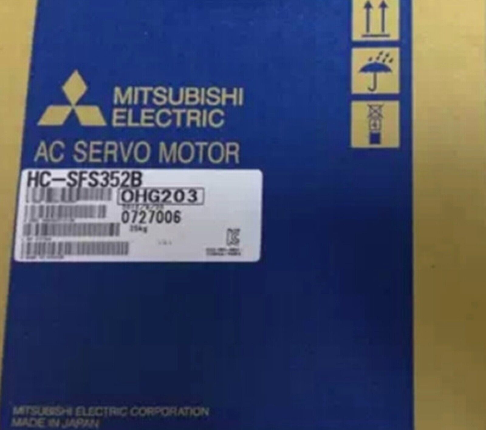 Mitsubishi HC-SFS352B Servo Motor - MITSUBISHI