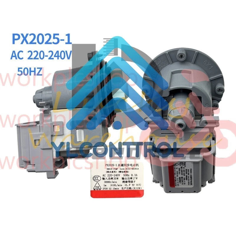 For Samsung Drain Pump PX2026-1 220-230V DC31-00181B PX2025-1 B15-6A DC31-00181A