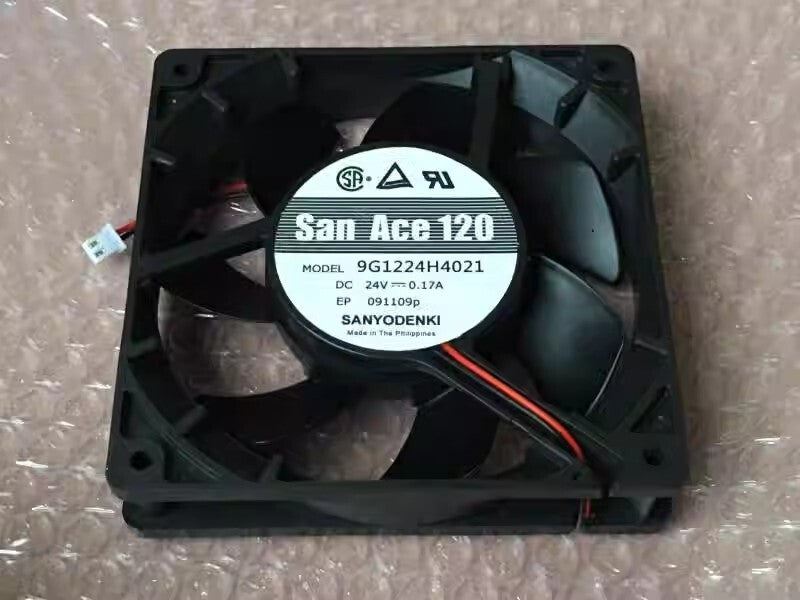 Sanyo 9G1224H4021 12025 24V 0.17A 12CM 2-Pin Inverter Cooling Fan
