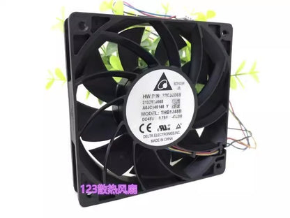 Delta THB1248B 12025 DC48V 0.75A 12CM 4-Wire Violent Cooling Fan