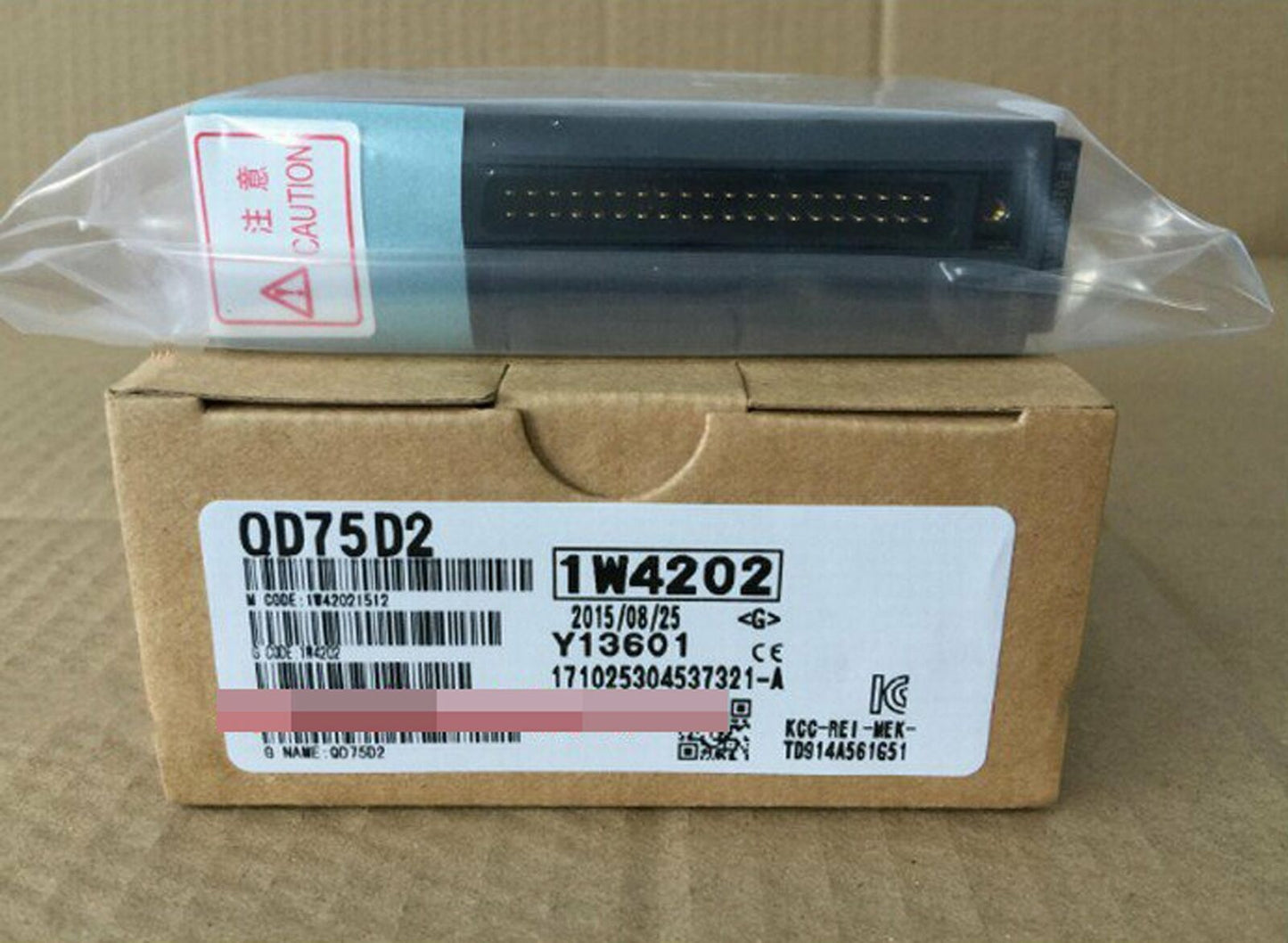 Mitsubishi QD75D2 PLC module - MITSUBISHI