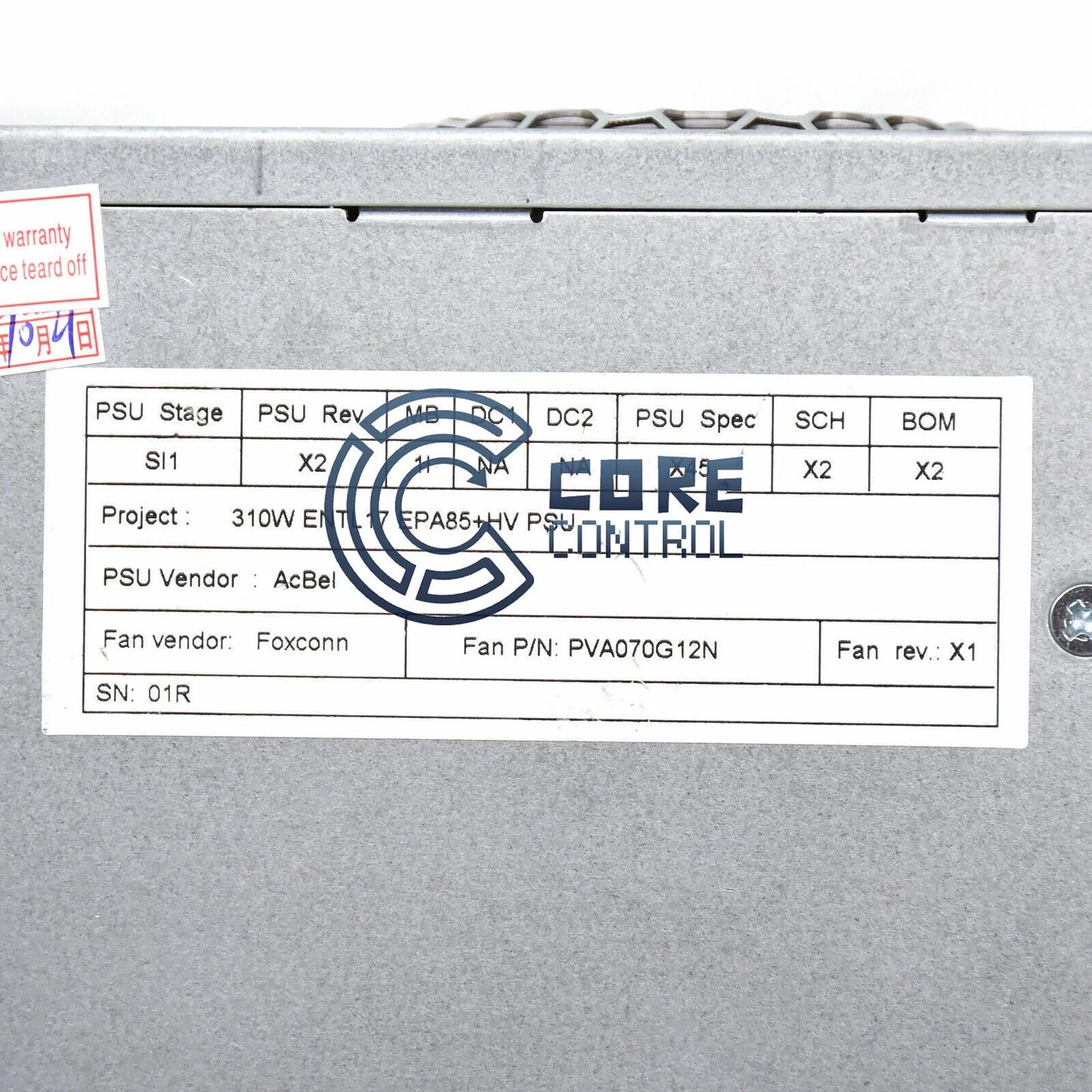 For HP 280 288 800 600 G3 MT Power Supply PCG007 901772-001 002 003 004 310W