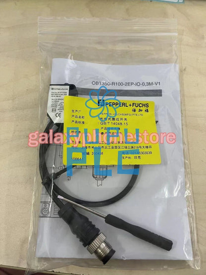 1Pcs FOR Pepperl + Fuchs OBT350-R100-2EP-IO-0,3M-V1 Sensor 267075-0069~