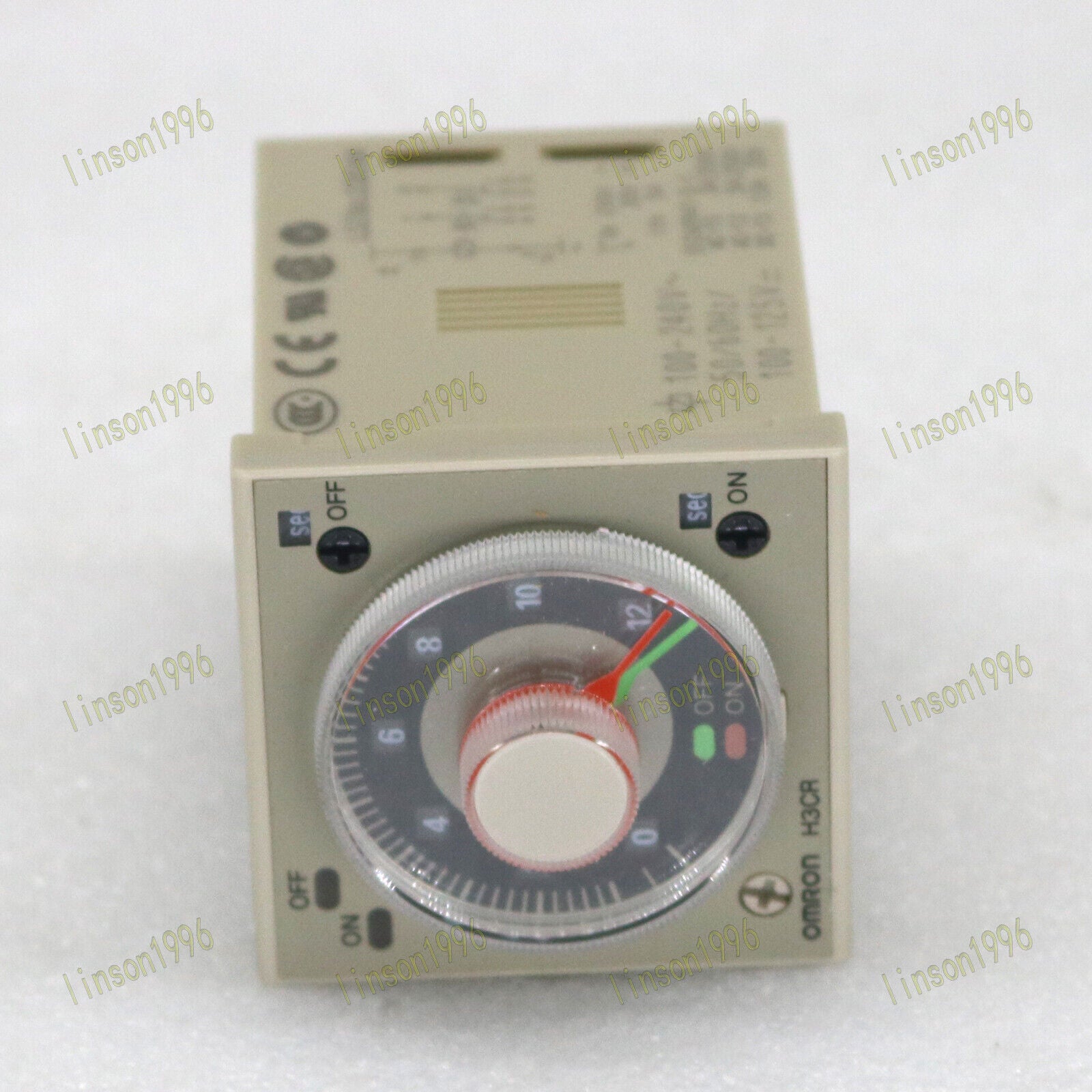new 1pc  H3CR-F8N Omron timer relay 100-240VAC In Box Fast Delivery