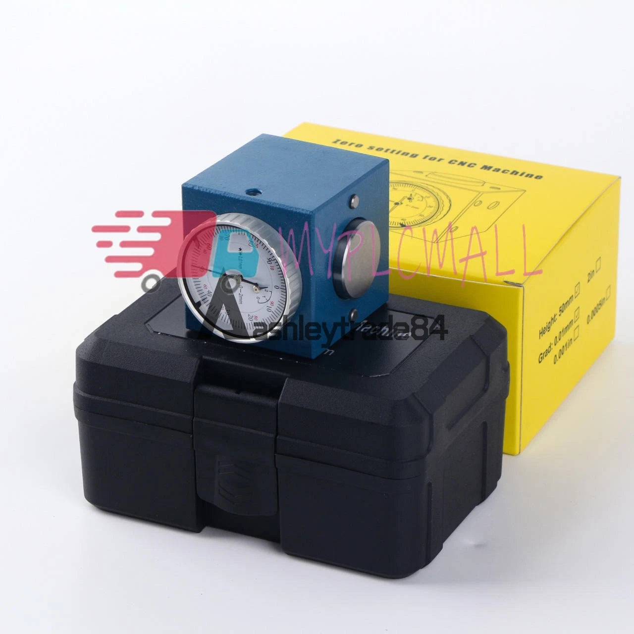Z Axis PreSetter Tool Setter Touch Off Gage Length Offset Height for Milling CNC